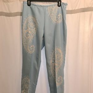 New J.McLaughlin Silk Capri Pants